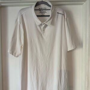 Municipal Men’s White Polo